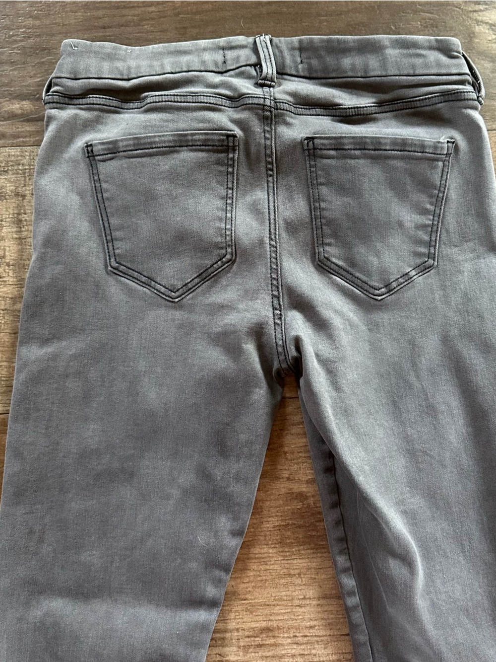 Liverpool LVPL embroidered ankle skinny jeans gray snd blue - Picture 14 of 14